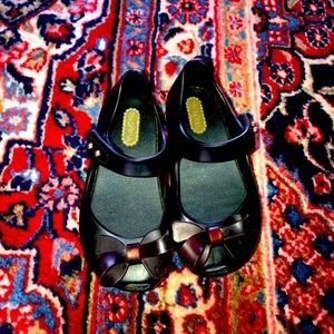 Mini Melissa Mary Janes size 8 (toddler girls)